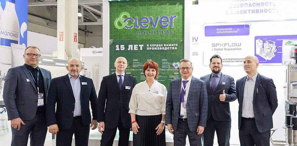 Стенд компании на выставке Dairytech 2025