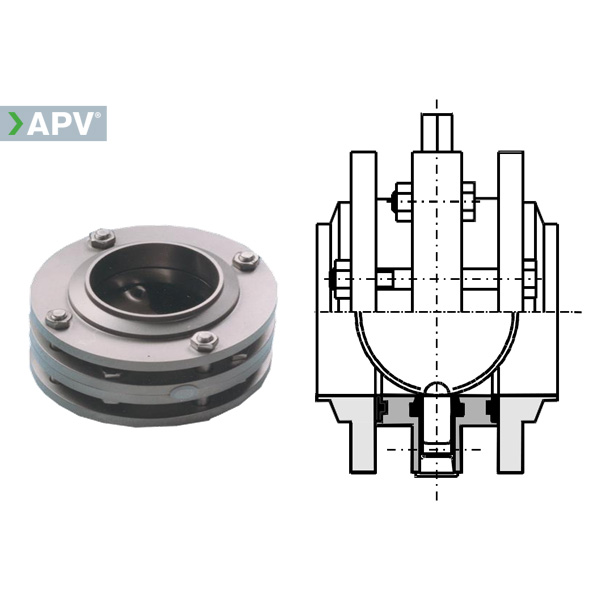 Дисковый затвор APV SVS1