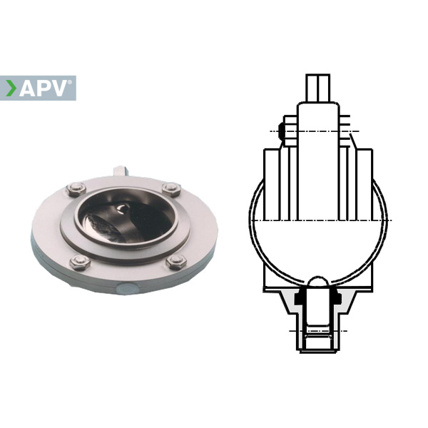 Дисковый затвор APV SV1
